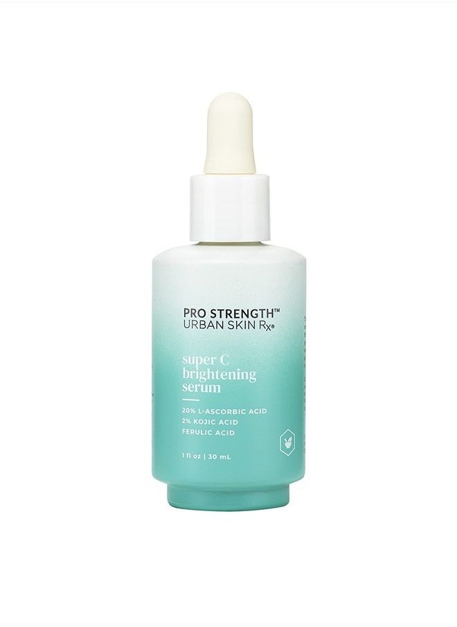 Urban Skin Rx - ® Super C Brightening Serum | Lightweight Anti-Aging Glow Serum Hydrates, Brightens, Clarifies, and Evens Skin Tone, Formulated with Hyaluronic Acid and Salicylic Acid | 1.0 Fl Oz - Image 1