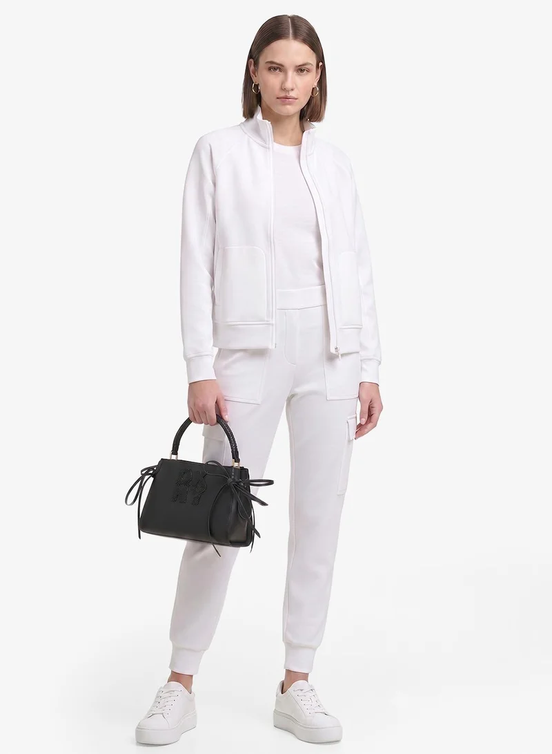 DKNY BLACK/GOLD Foster Small Satchel for Women | Best Price UAE
