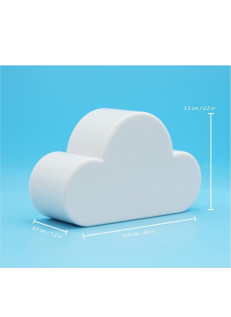 GUDOO - 2PCS Magnetic Key Holder Cloud Key Hook Novelty Key Organizer Strong Magnetic Hanger Cute Home Decor Decorative Key Hook Secure Key Hanger Magnets Keep Keychains and Loose Keys Securely in Place - Image 1