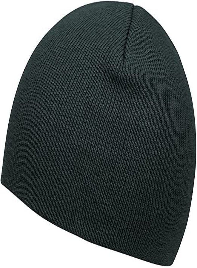Creature Solid Winter Short Beanie Caps (Dark Grey) - Image 3