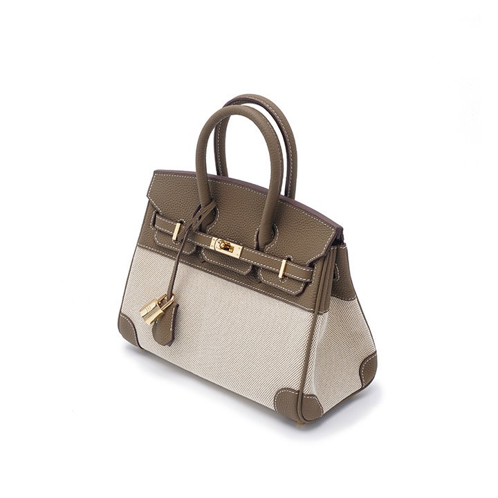 Color Medium Platinum Bag Women'S Crossbody Bag Casual Canvas Leather Patchwork Bag Fashionable Portable Shoulder Bag - Image 3