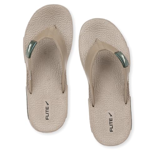 FLITE Men Khaki/Olive Slippers-7 UK (40 2/3 EU) (FL0330G_KHOL0007) - Image 3