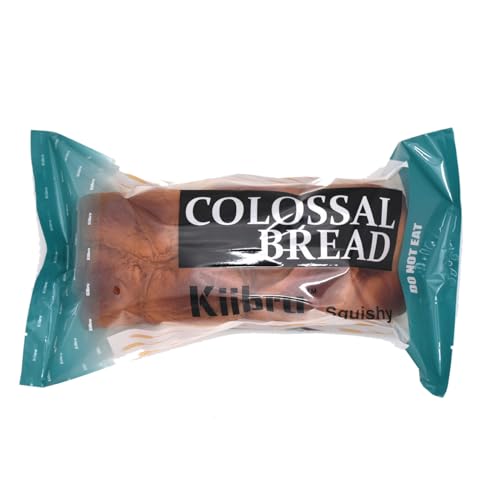 Kiibru Squishy English Bread 7.9" Colossal Slow Rising Squishies Scented Toy(Chocolate ) - Image 4