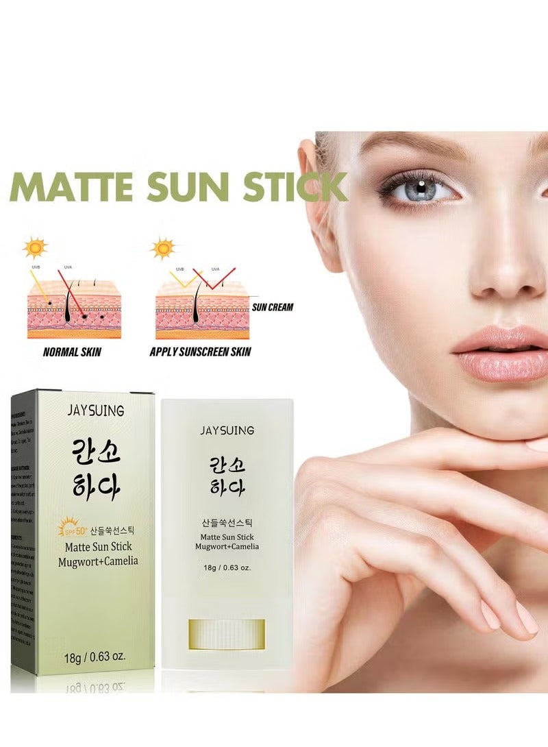 Matte Sun Stick Mugwort Plus Camelia 18grams