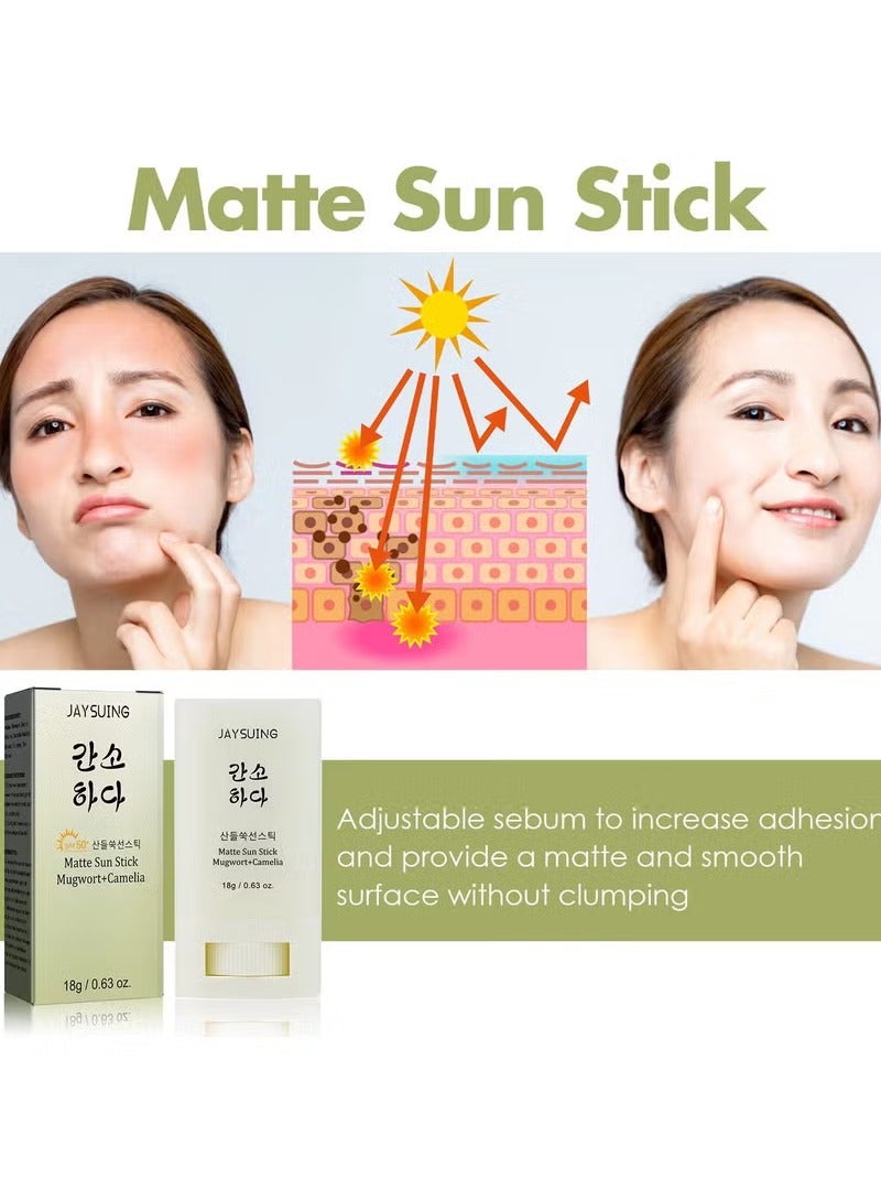 Matte Sun Stick Mugwort Plus Camelia 18grams