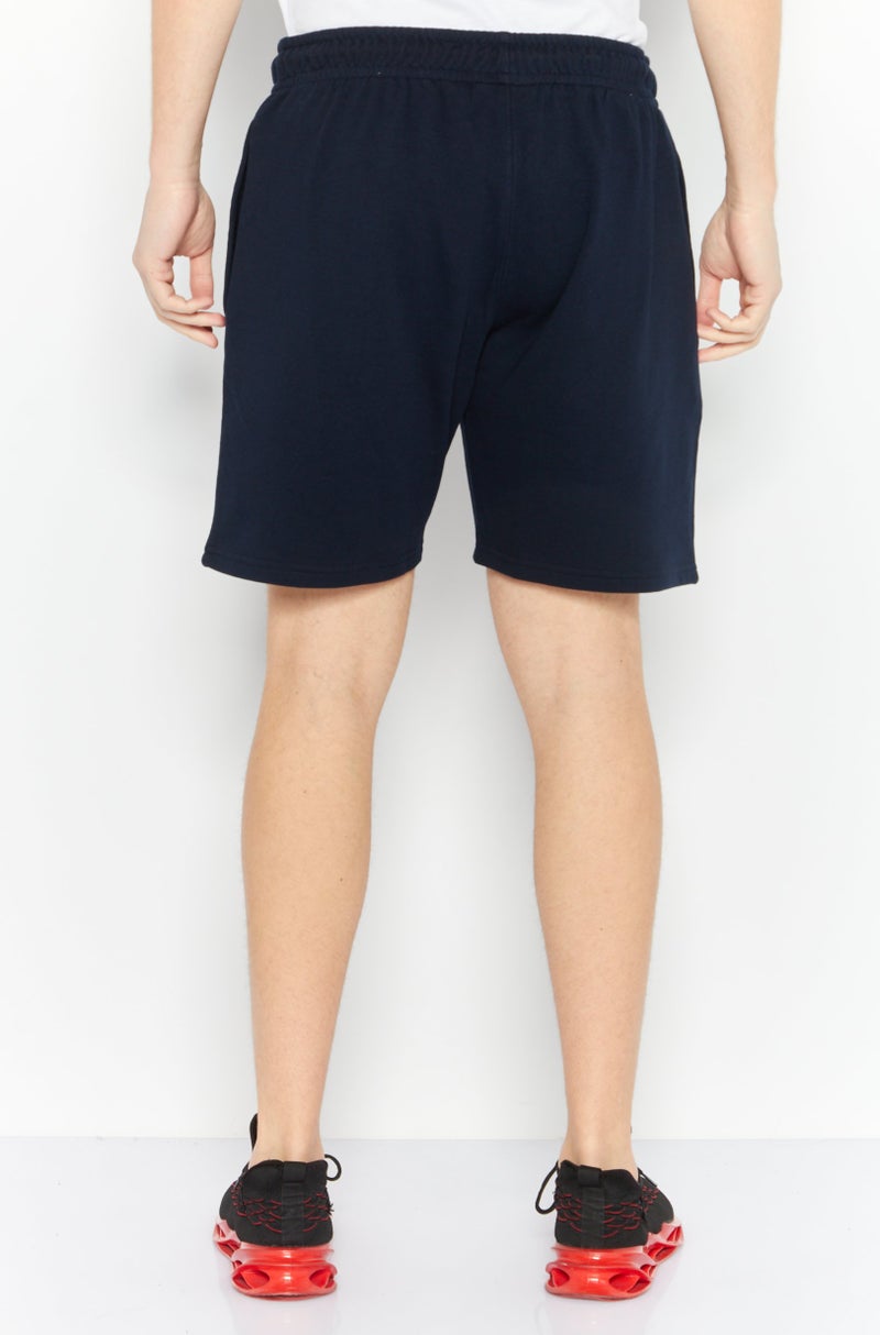 DKNY Sport Men Sportswear Fit Training Shorts, Navy Blue - Image 4