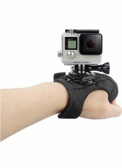 Y&D Wrist Scuba Mount 360 Degree Panoramic Swiveling Hand Glove Style Mounts Palm Strap for GoPro Hero 9 8 7 6 5 4, DJI OSMO Action, Xiaoyi, AKASO Action Camera Outdoor Sports Accessories  - Image 3