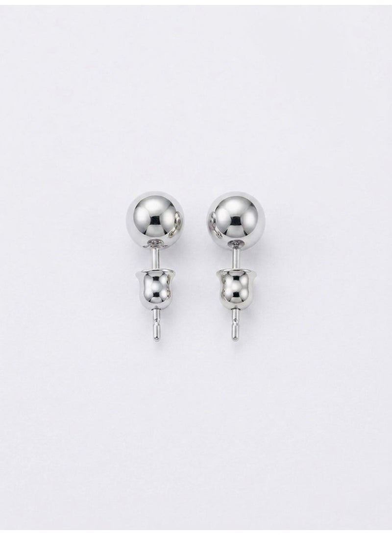 The Intermix Gems 18K Gold Classic Ball Stud Earrings - Image 2