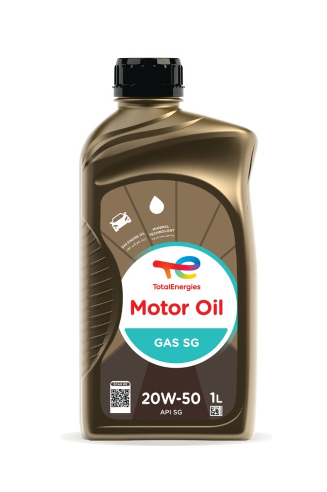 توتال انرجيز زيت المحرك GAS SG 20W-50 1L