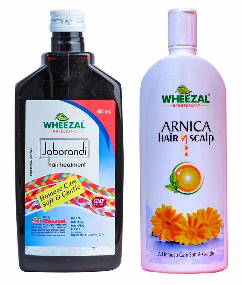 WHEEZAL JABORANDI + ARNICA SHAMPOO 500 EACH - Image 1