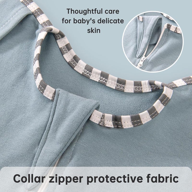 LYAROMIS Baby Sleep Sack,Baby Swaddle Wrap,Swaddle Blanket With Arms,2 Way Zipper For 0-3 Months Baby,Ultra-Soft Newborn Sleeping Wraps For Infant Baby Gift,Improves Sleep (pink, S) - Image 4