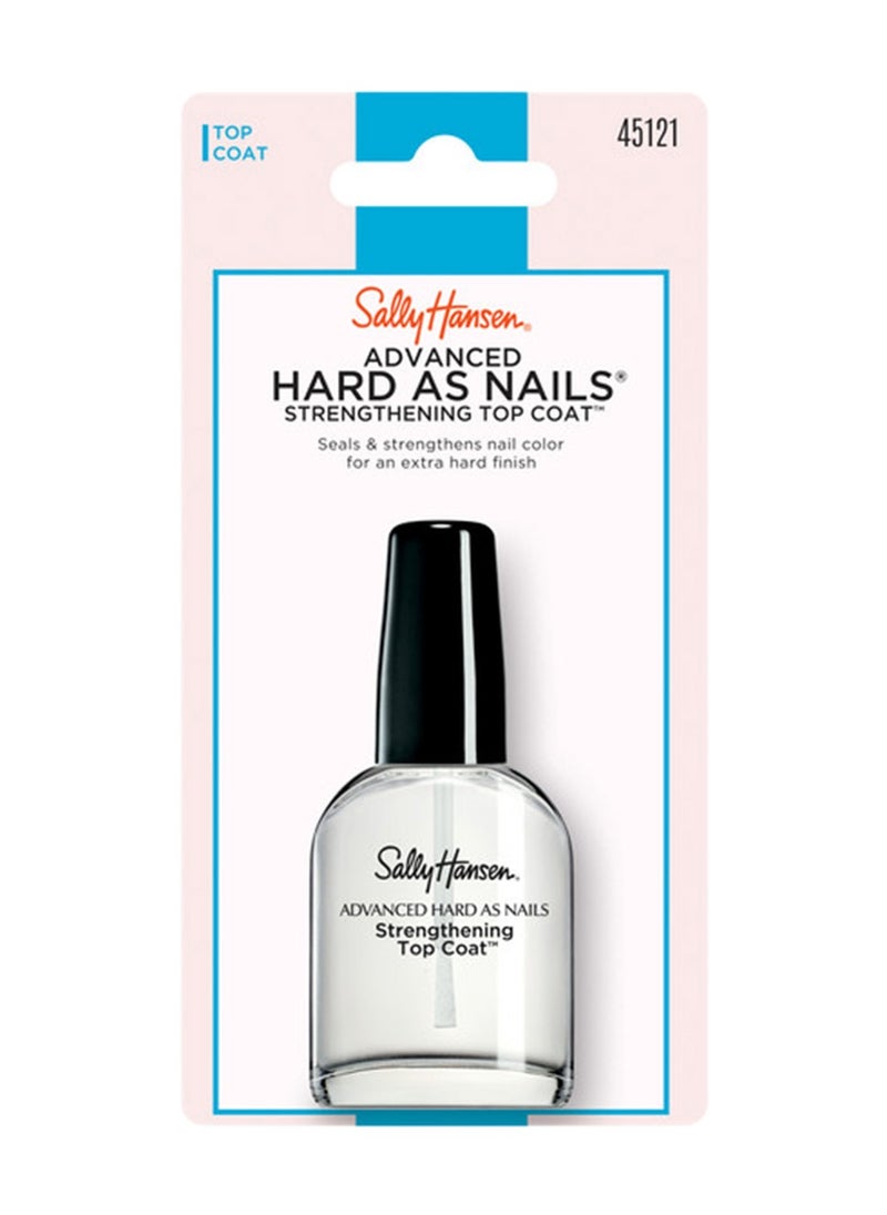 Sally Hansen - Advanced Hard as Nails Strengthening Top Coat, 13.3ml - Image 1