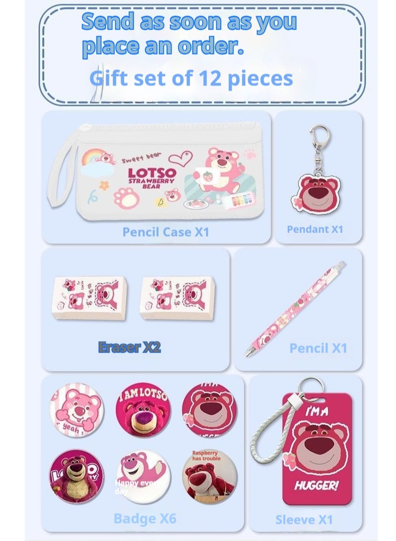 general 13-Piece Cartoon Lotso Backpack Set - Image 2