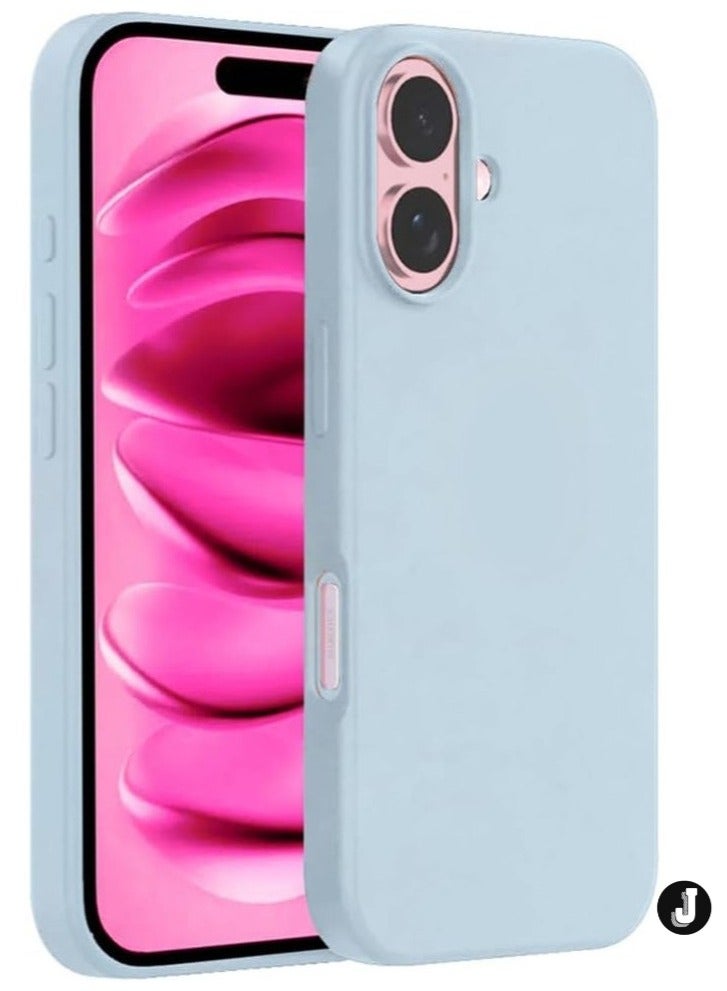 JAJEEK "New Liquid Silicone Case for iPhone 16 Plus – Ultra Slim Design with Soft Anti-Scratch Microfiber Lining & Drop Protection" - Image 1
