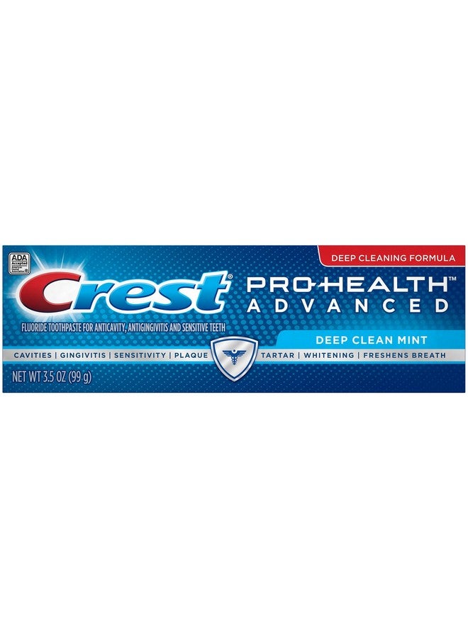 Crest Pro Health Advanced Fluoride Toothpaste Deep Clean Mint 3.5 Ounce - Image 1
