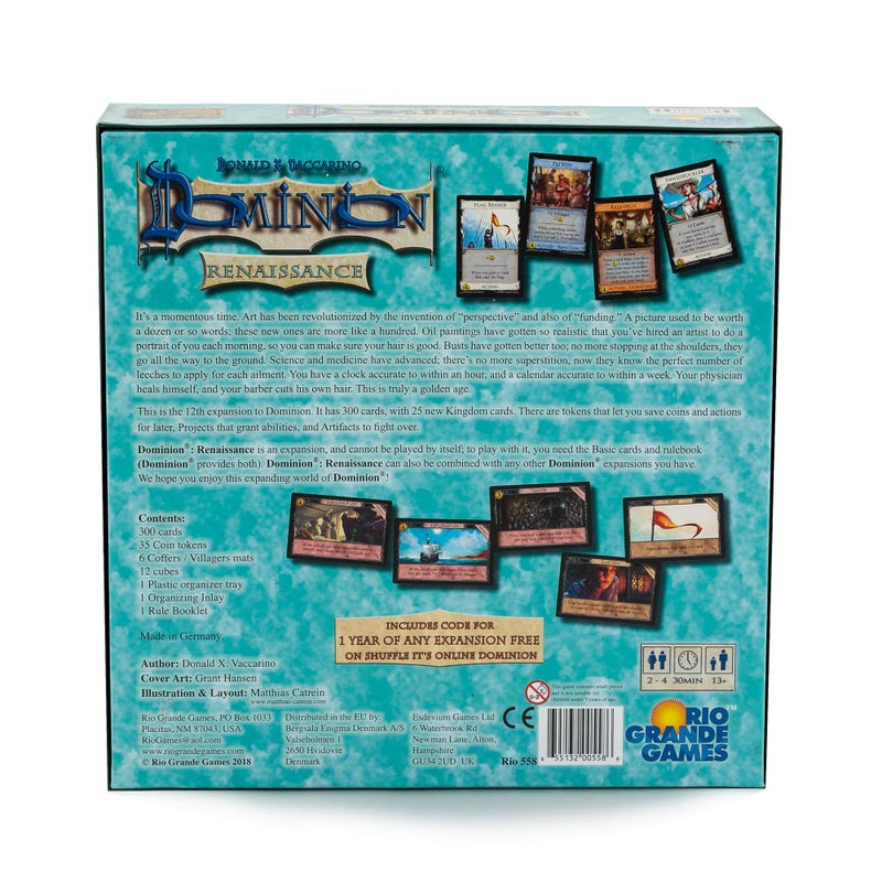 Rio Grande Games Dominion: Renaissance - Image 2