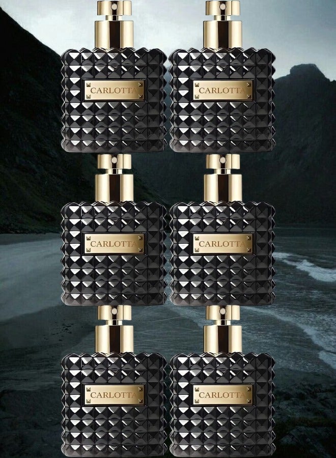 Absolute 6 Pieces Carlotta Black Perfume 100ml EDT - Image 1