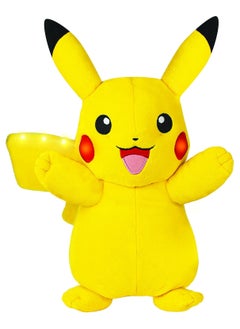 Pikachu Pokemon Plush Power Action Feature Pikachu  - Image 1
