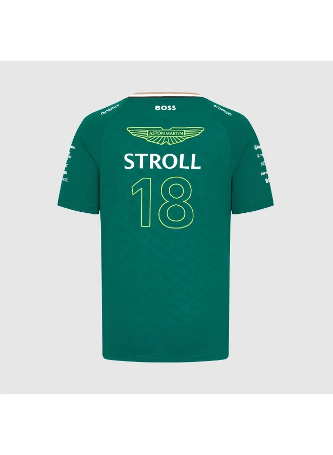 أستون مارتن تيشيرت AMF1 RP STROLL TEAM للأطفال