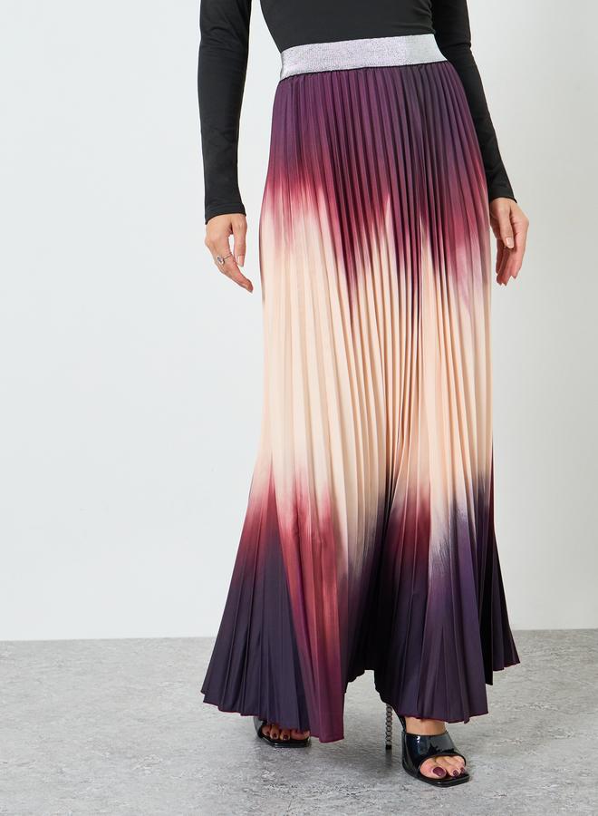 Take Two Women V Neck Top and Pleated Skirt Co-Ords - Image 5
