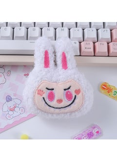 Generic Labubu Cartoon Plush Toy Charm Brubu white 9.5cm 