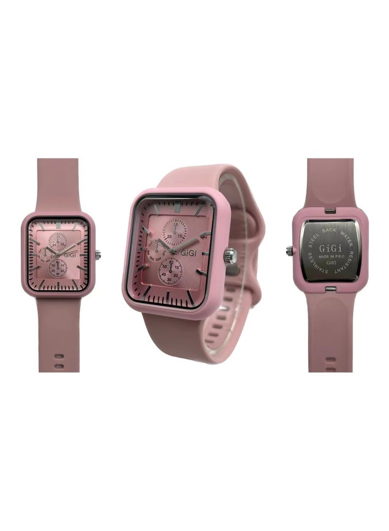 GIGI Analog Watch  Leather Strap For Unisex - Image 3