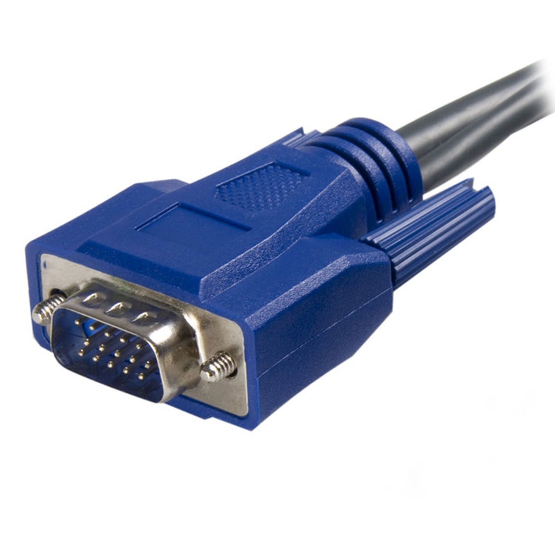 StarTech.com 10 ft Ultra-Thin USB VGA 2-in-1 KVM Cable (SVUSBVGA10) - Image 2