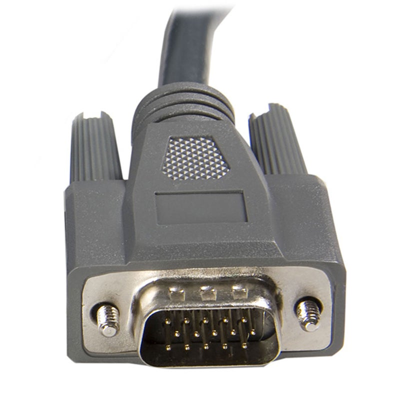 StarTech.com 10 ft Ultra-Thin USB VGA 2-in-1 KVM Cable (SVUSBVGA10) - Image 4