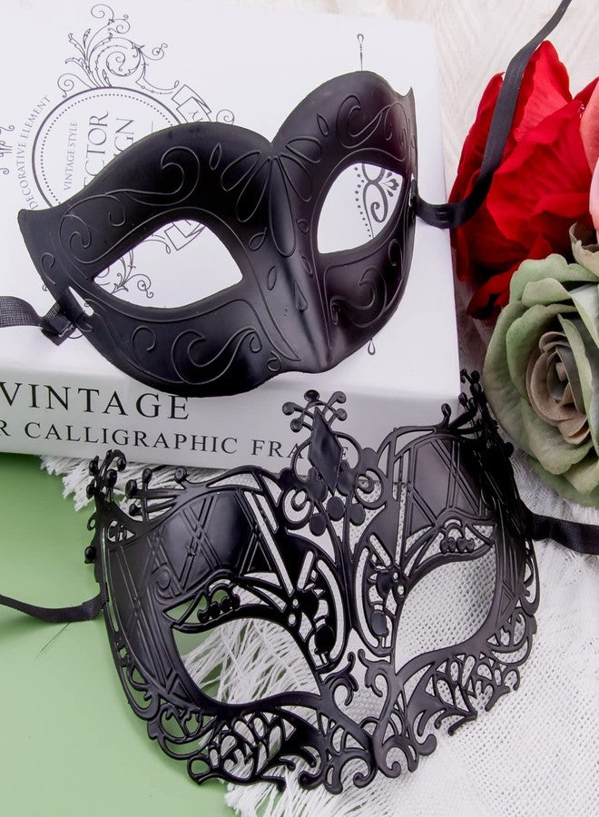 FEQO 64 Pieces Masquerade Masks Vintage Antique Venetian Masks Eye Mask for Masquerade Party Festival Canival Mardi Gras - Image 3