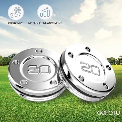 Gofotu 2pcs 20g Golf Custom Weights Compatible with Titleist Scotty Cameron Golf Club Putters Newport No Painting (2pcs 20g) - Image 4