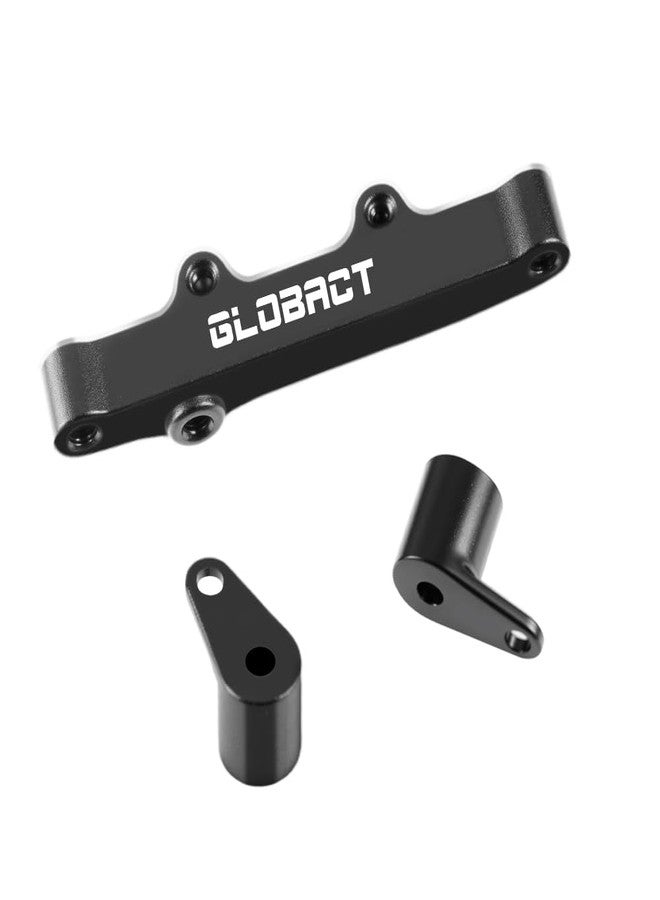 GLOBACT Drag Link Aluminum Steering Set for LOSI 1/24 Micro-B 1/28 Micro-T LOS00007 LOS-1392T1 LOS-1392T2 RC Upgrade Parts Replace LOS-1985 - Image 1