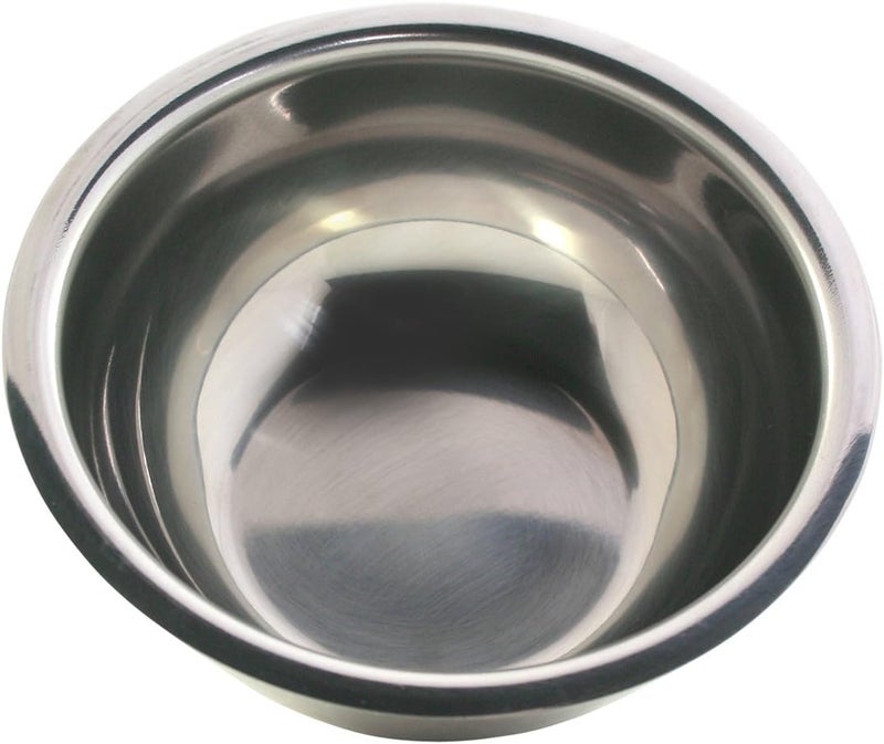Edwin Jagger RN6 Contemporary Stainless Steel Classic Luxury Shaving Bowl for Shaving Cream or Shaving Soap for Men and Women - Image 2