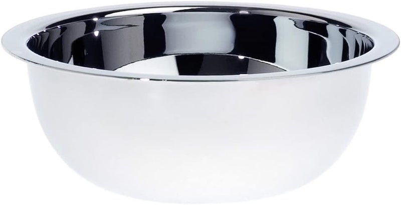 Edwin Jagger RN6 Contemporary Stainless Steel Classic Luxury Shaving Bowl for Shaving Cream or Shaving Soap for Men and Women - Image 1