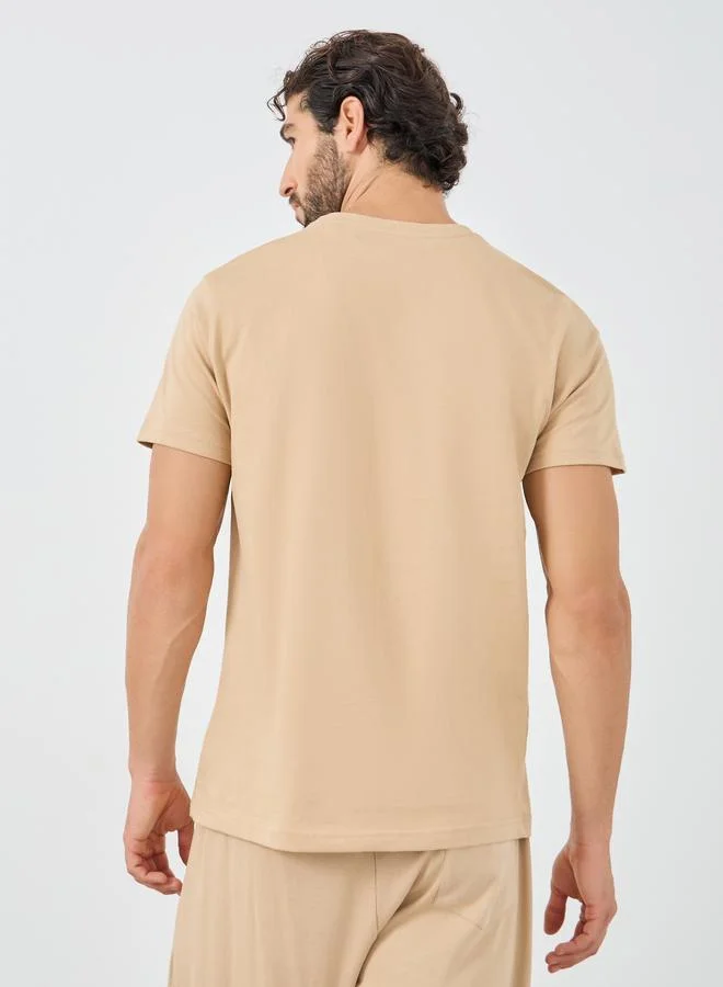 Styli Styli Solid Heavy Jersey Longline T-Shirt