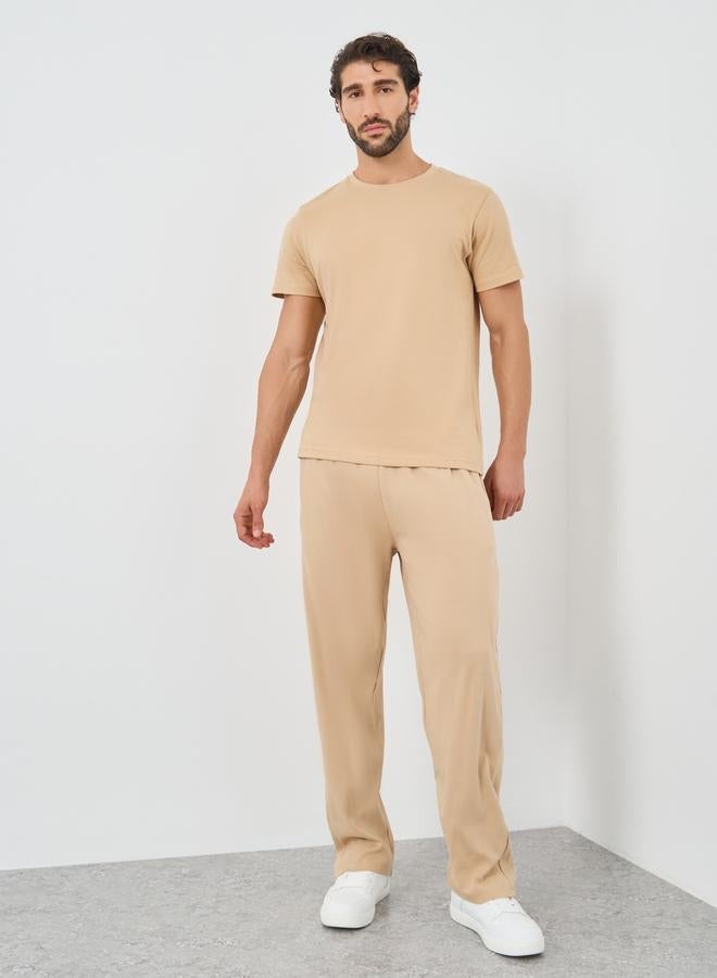 Styli Solid Heavy Jersey Longline T-Shirt - Image 2