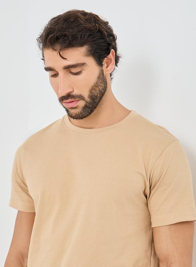 Styli Solid Heavy Jersey Longline T-Shirt - Image 3