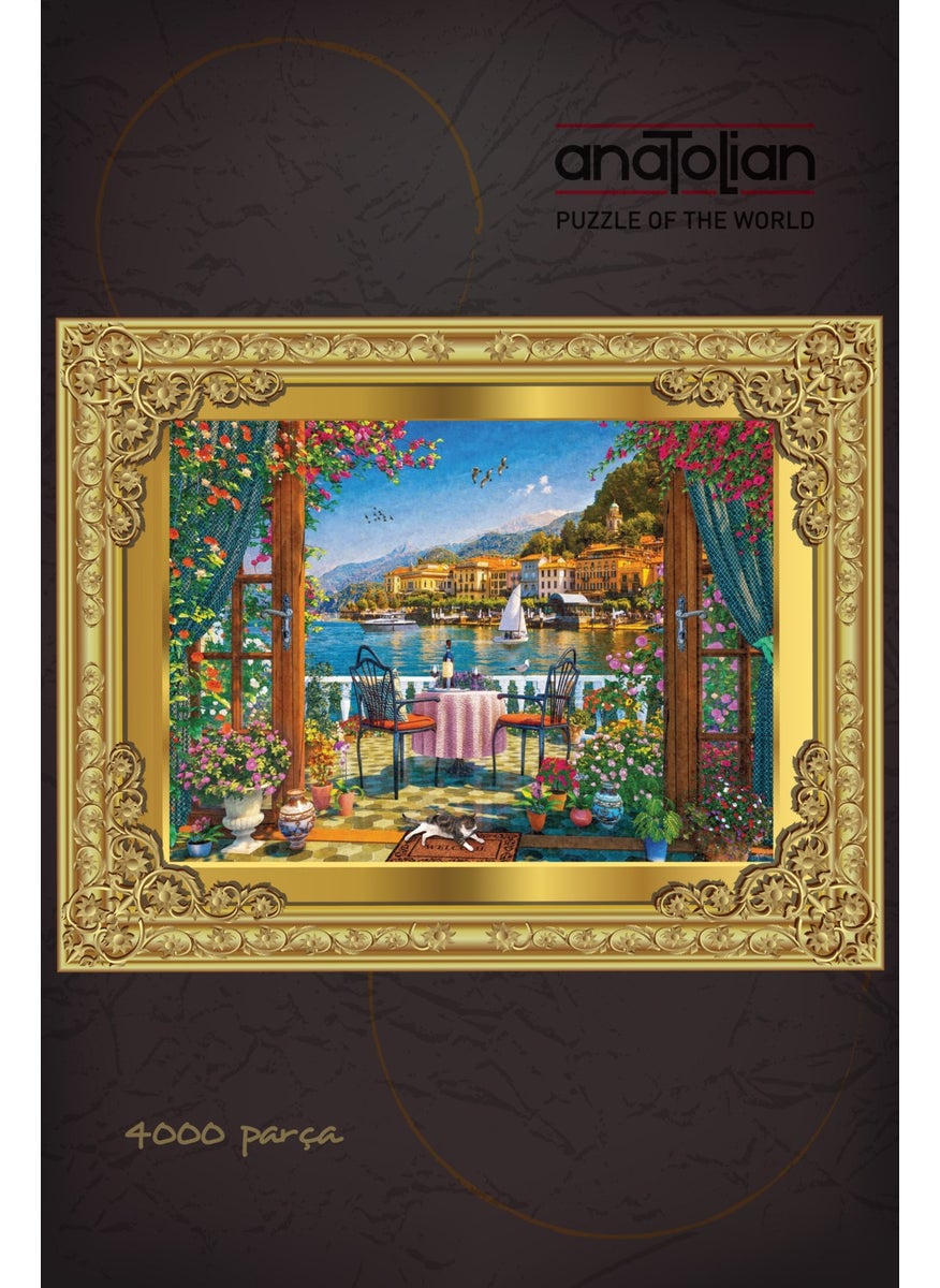 Anatolian 4000 قطعة لغز / استمتاع بحيرة كومو - الرمز 5203  - Image 4