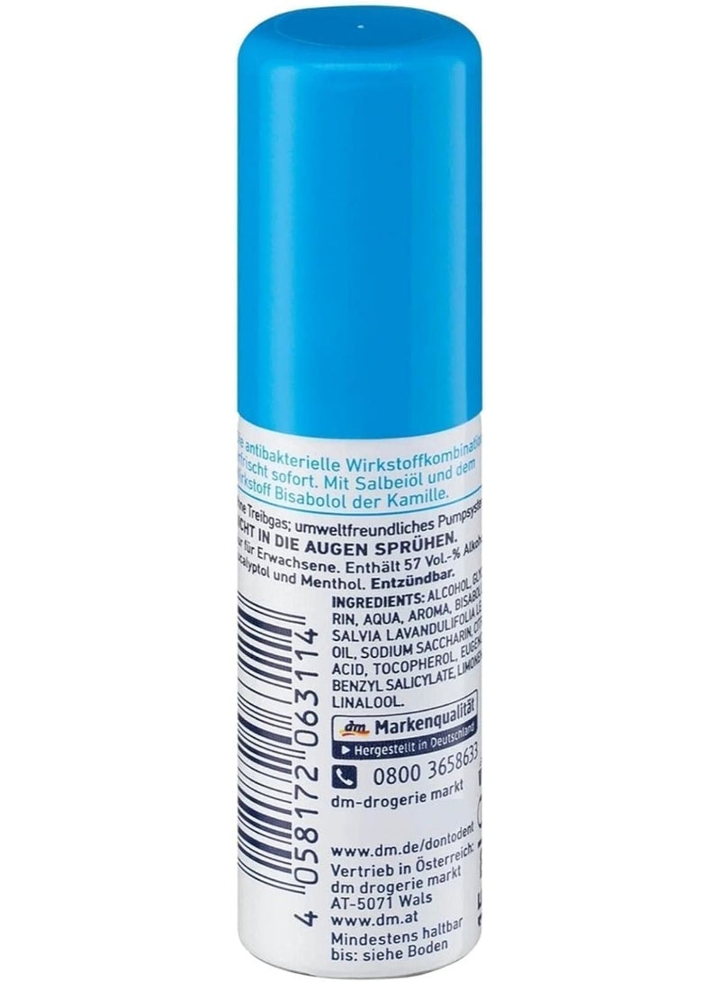 Dontodent Antibacterial Mouth Spray for Bad Breath – Long-Lasting Fresh Mint Breath and Oral Protection - Image 2