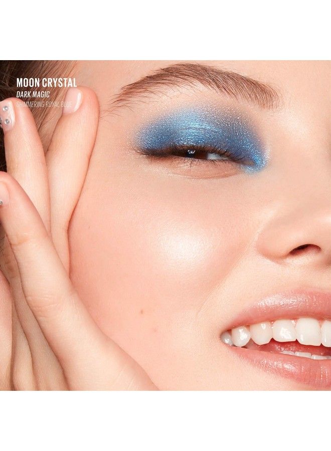 KAJA Eyeshadow Moon Crystal : Sparkling Eye Pigment Shimmering Royal Blue Finish Highly Pigmented Glitter 08 Dark Matter 029 Oz - Image 3