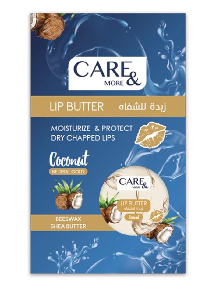 Care & More - Care & More Coconut Lip Butter 20 g - Image 1