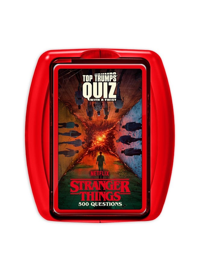 Top Trumps Top Trumps Stranger Things: Quiz Games - Trivia Quiz - Teen Games - Great Travel Games and Road Trip Games - Trivia Outdoor Games - Family Games for Teens and Adults 2+ Players - Ages 15+ - Image 1