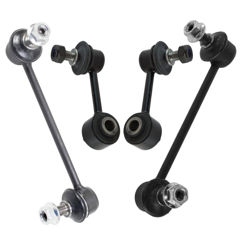 TRQ Front Rear Sway Bar Stabilizer Link Set Compatible with 20032008 Mazda 6