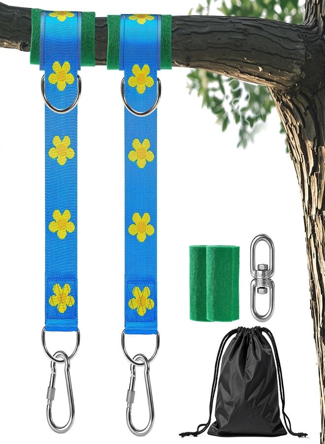 Werflyto Safe Tree Swing Hanging Straps Kit, 3FT/10FT/15FT/20FT, Heavy Duty Holds 5500LBS Extra Long Adjustable Tree Swing Straps, Easy & Fast Way to Hang Any Swing or Hammock(3 FT) - Image 1