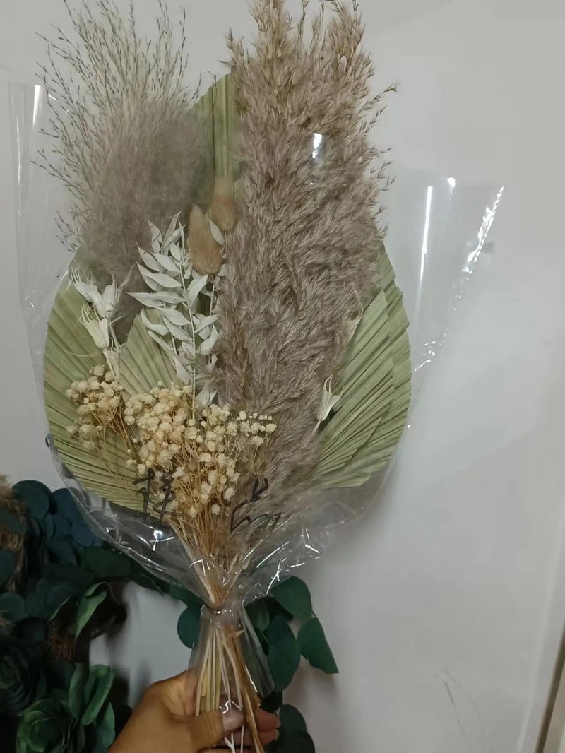 Bluejw QSLH-V024 Handmade Mini Dried Flower Bouquet – Preserved Dried Flowers & Natural Dried Plants for Vase Decoration, Long-Lasting Home & Wedding Decor - Image 1