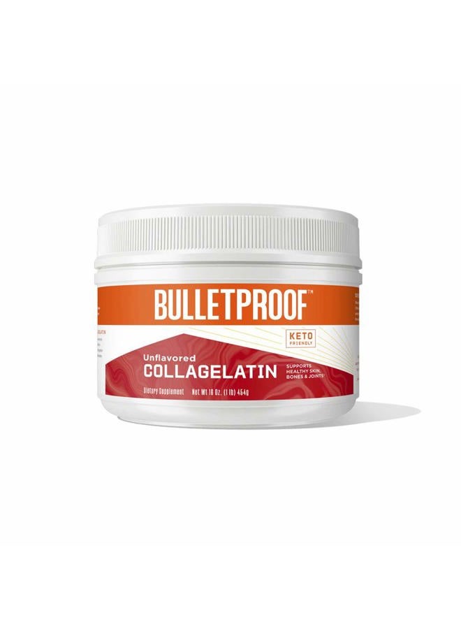 Bulletproof CollaGelatin, Gelatin Enhanced with Collagen Protein, Perfect for the Keto and Paleo Diet Recipes (16 Ounces) - Image 1
