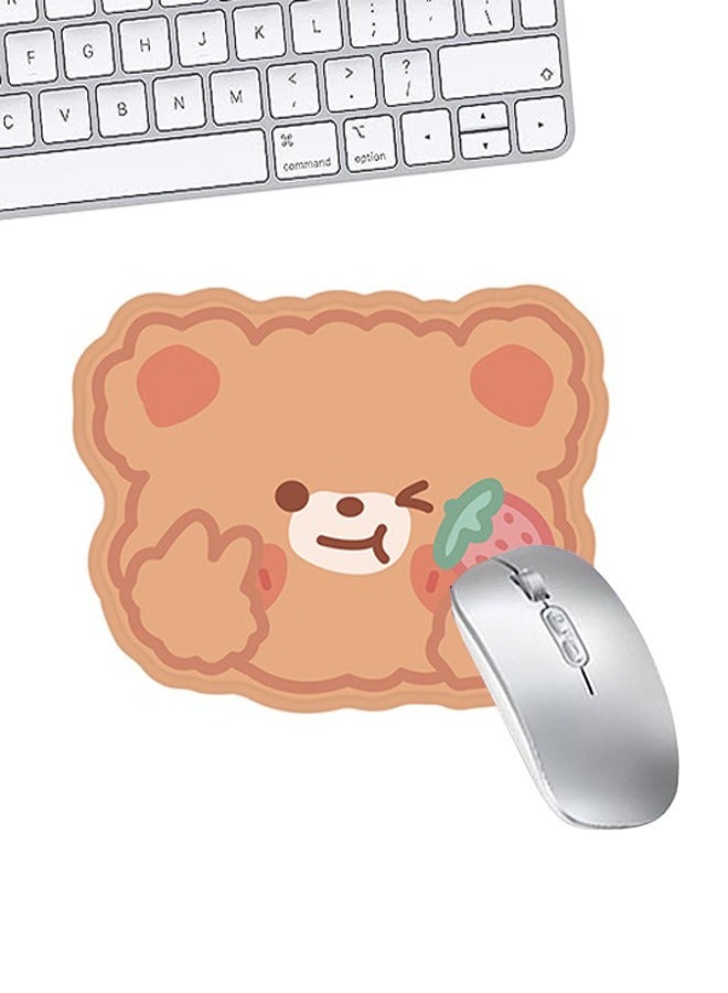 Beauenty Cute Mouse Pad Office Mice Pad Rubber Home Computer Anti-Slip Table Mat - Image 1