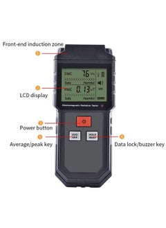 SYOSI Portable Geiger Counter Nuclear Radiation Detector, Digital Dosimeter Monitor with High Sensitivity and Alarm, Nuclear Radiation Detection Device  - Image 5