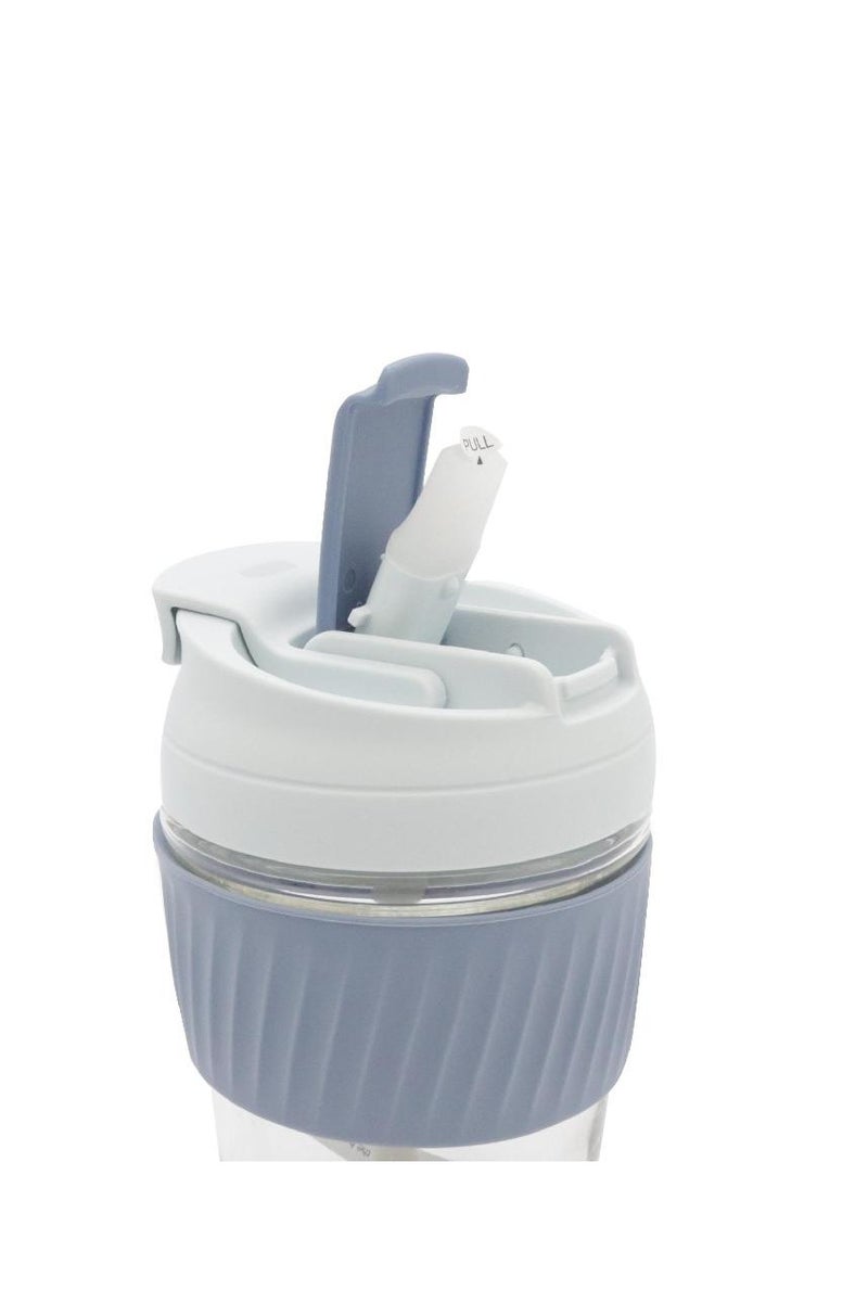 أتريوم كوب زجاجي مع غطاء وحامل ساخن/بارد 360.00 مل - Image 2