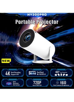 ماركة غير محددة جهاز عرض محمول بجيب 5G WIFI Android11.0 يدعم 130 بوصة مسرح منزلي عالي الدقة 1080P هدية عيد ميلاد للمنزل الداخلي والخارجي متوافق مع عصا التلفاز/HDMI/USB/PS5/iOS/PS4  - Image 4