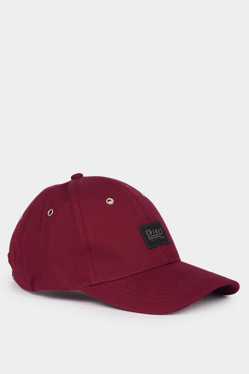 ديفاكتو Woman Cotton Label Print Cap